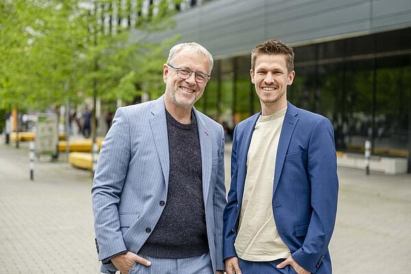 Gewohnheiten schaffen, Selbstmanagement stärken. Die Gründer des Instituts für Selbstmanagement: Prof. Dr. Stefan Winter (links) und Dr. Robin Matz.